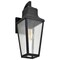 Nuvo Lawrence - 1 Light Large Wall Lantern - Matte Black with Clear Seeded Glass 60/8133 - alternate 4